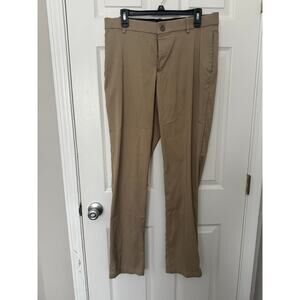 Nike Dri-Fit Standard Khaki Golf Pants Business Casual Sz: 34 x34